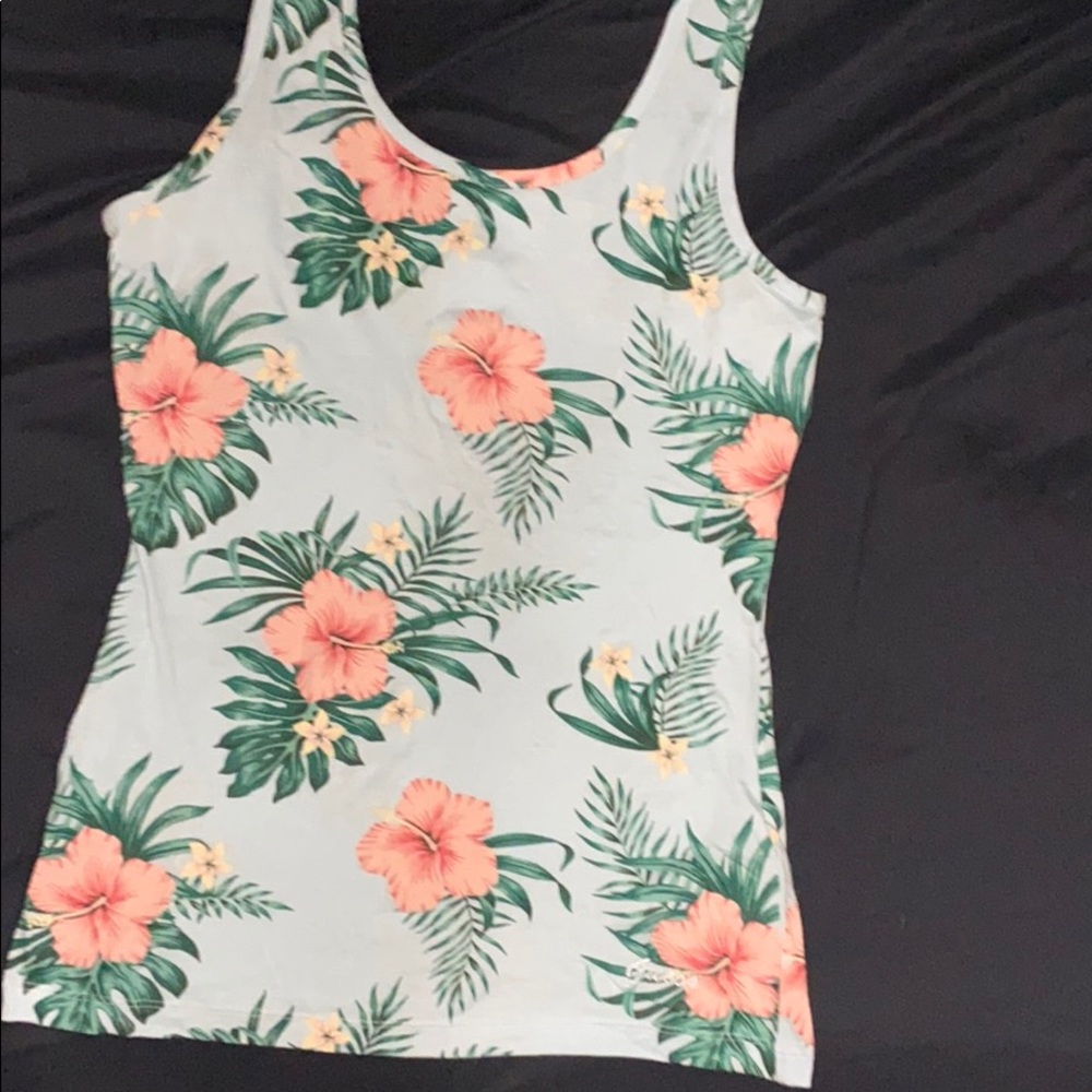 Guess flower tank top